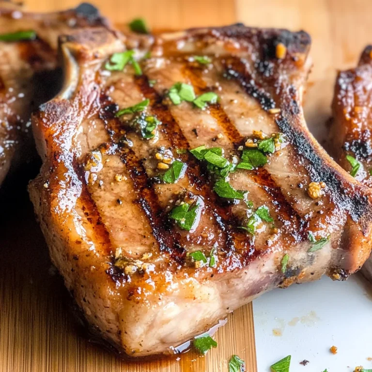 BEST Pork Chop Marinade