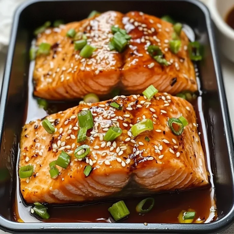 Baked Teriyaki Salmon