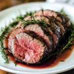 Beef Tenderloin with Red Wine Sauce
