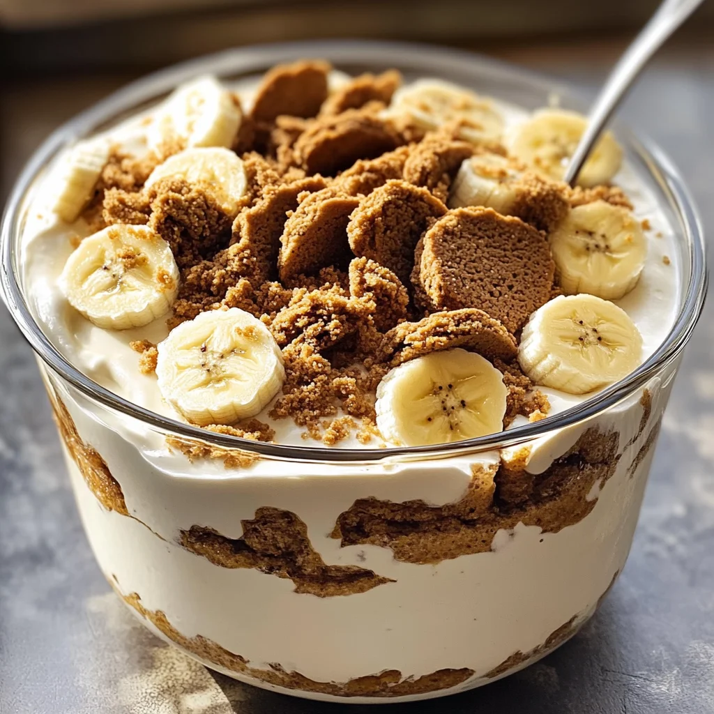 Biscoff Banana Pudding