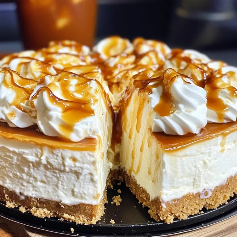 Butterbeer cheesecake