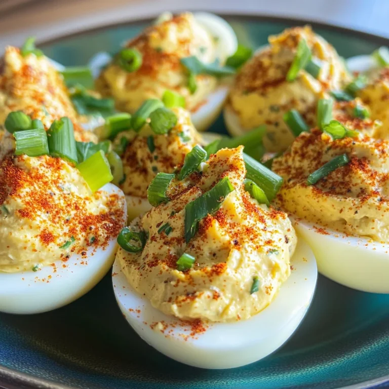 Cajun Deviled Eggs Recipe