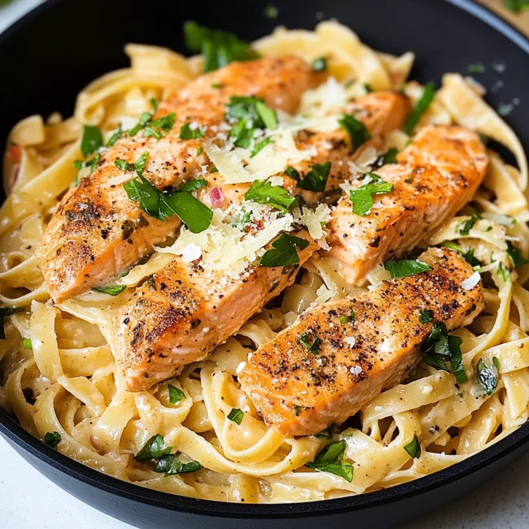 Cajun Salmon Pasta