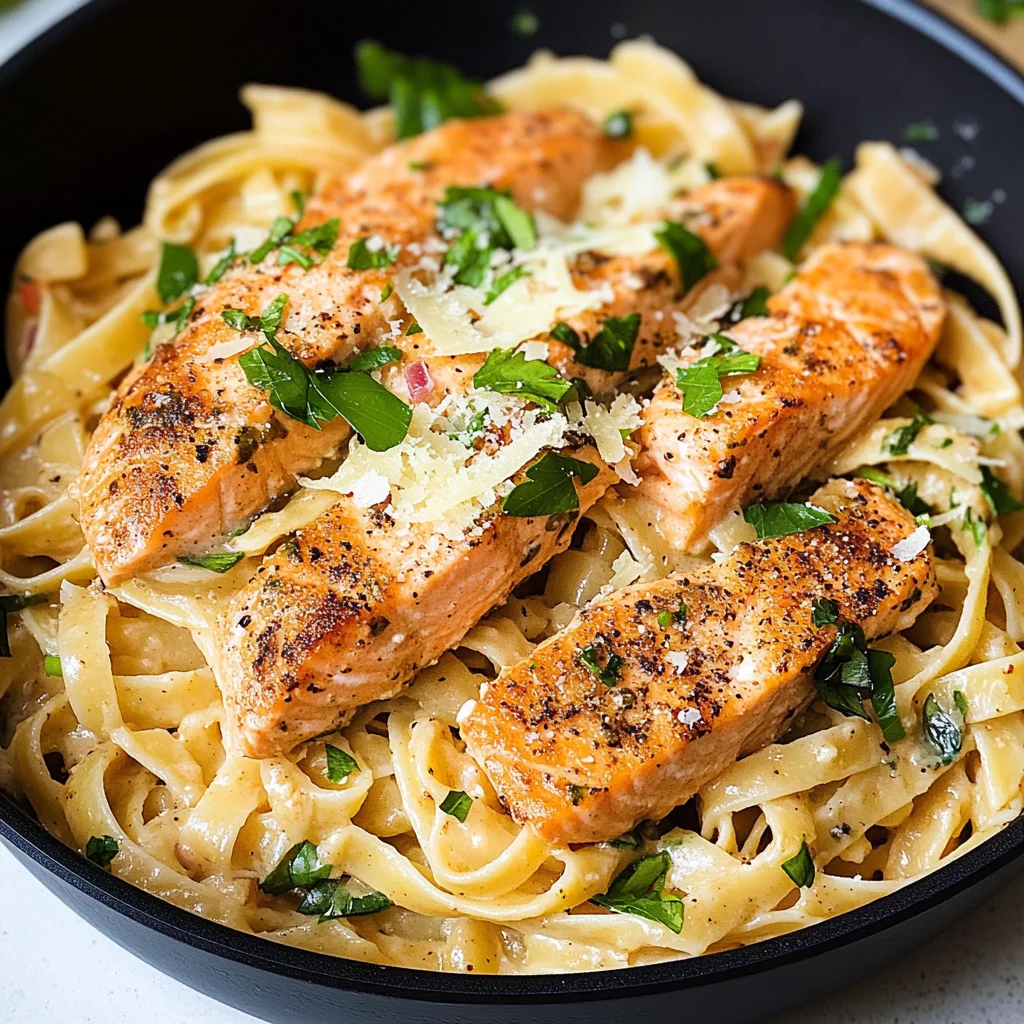 Cajun Salmon Pasta
