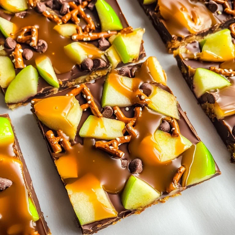 Caramel Apple Bark
