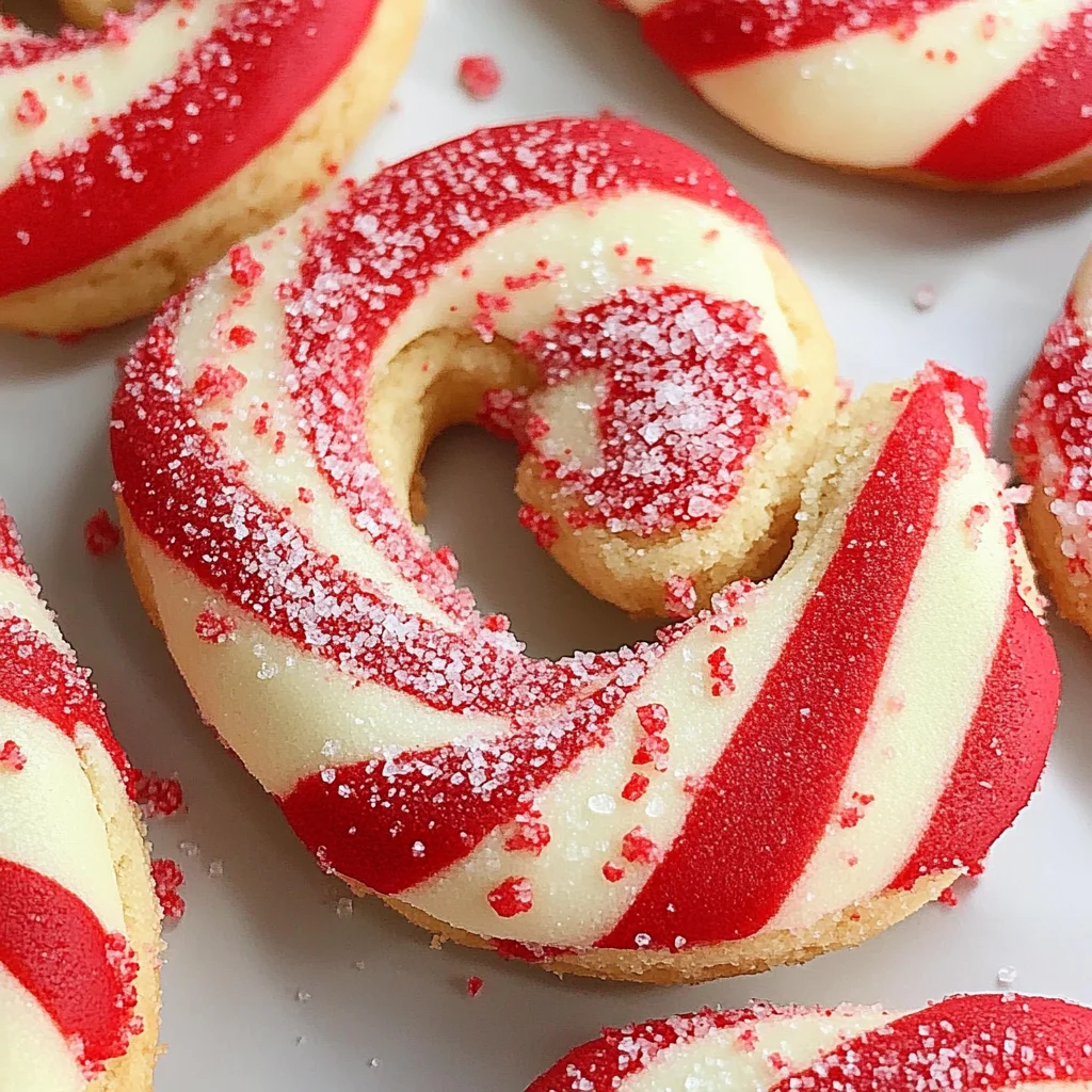 Christmas Candy Cane Cookies Recipe