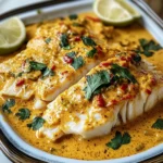 Coconut Curry Baked Cod