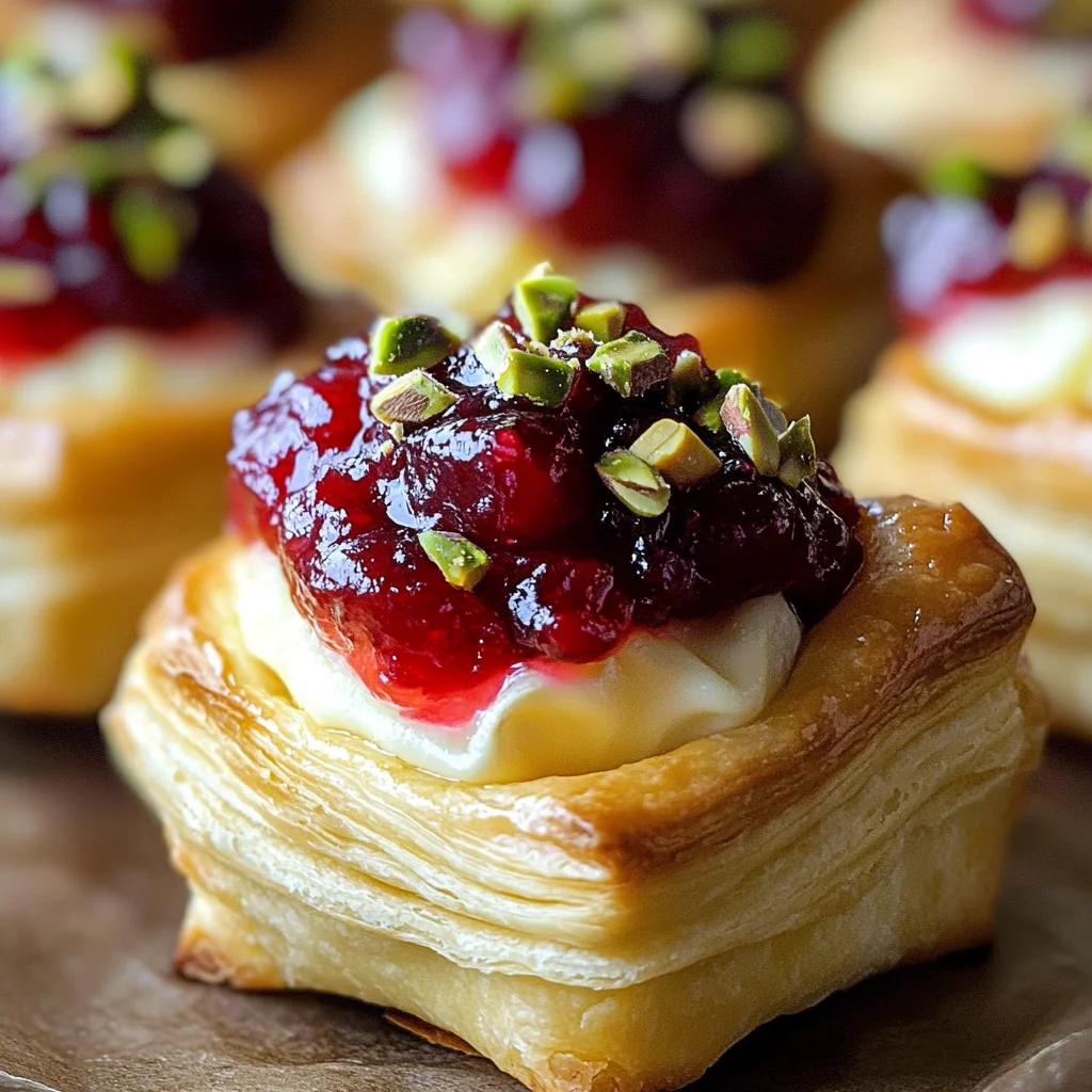 Cranberry Brie Bites