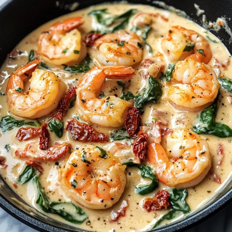 Creamy Tuscan Shrimp