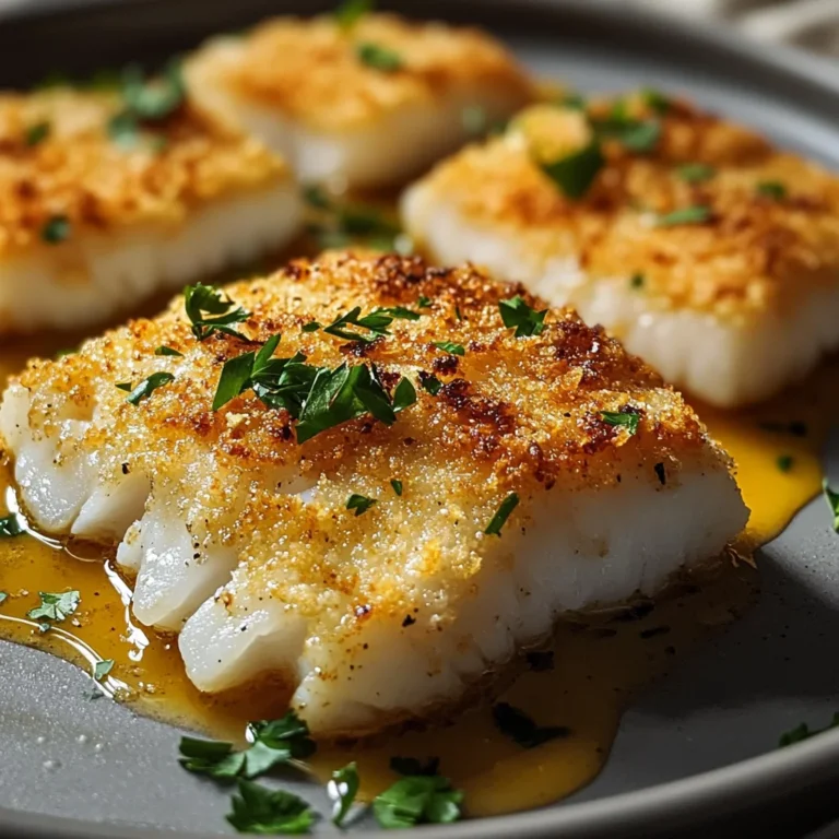 Crispy Parmesan-Crusted Cod