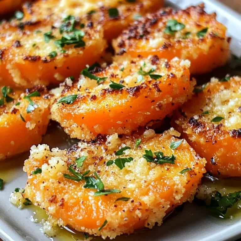 Crispy Smashed Carrots