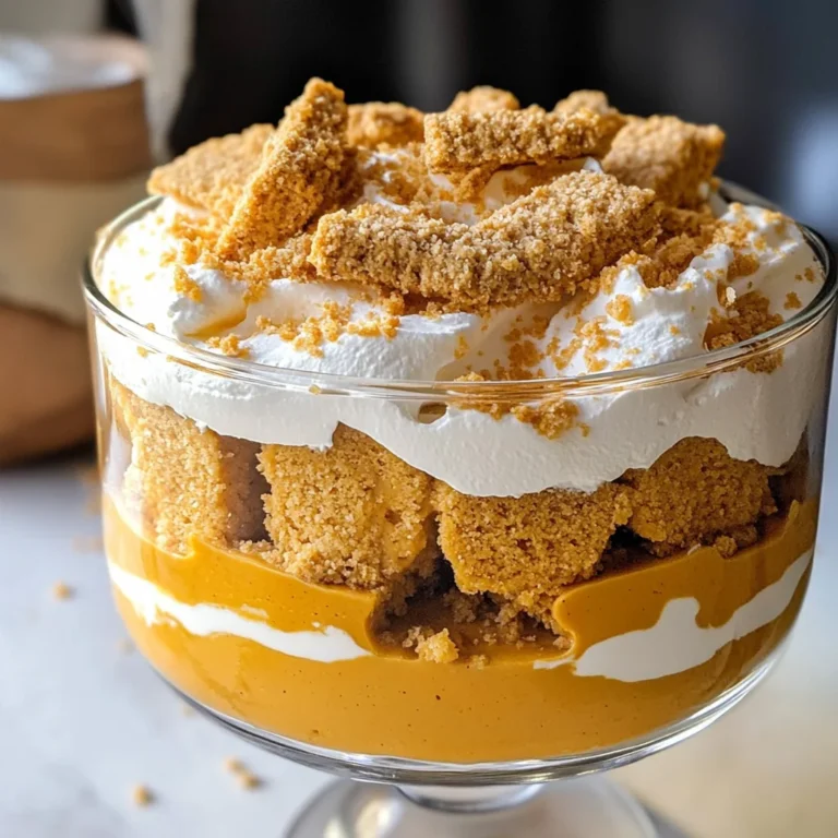Dairy Free Pumpkin Trifle (Gluten Free)