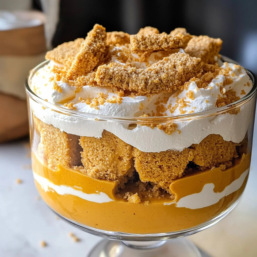 Dairy Free Pumpkin Trifle (Gluten Free)