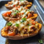 Easy Turkey Stuffed Sweet Potatoes