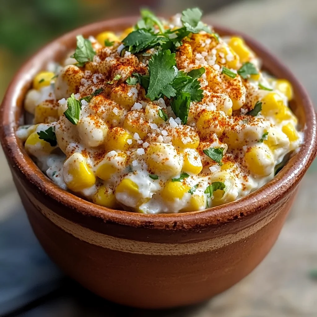 Elote Corn in a Cup