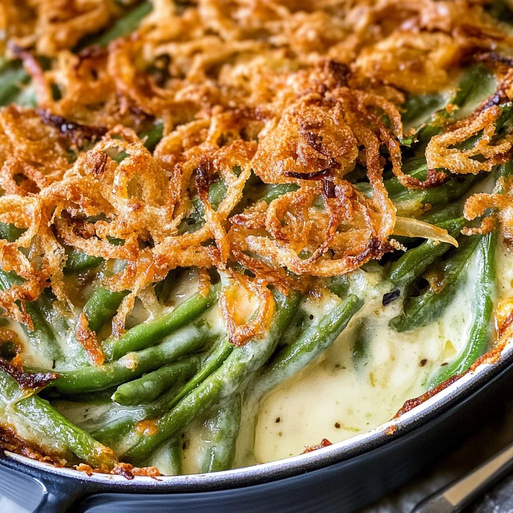Green Bean Casserole Recipe from Scratch!