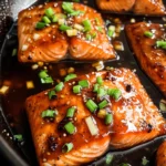 Honey Garlic Glazed Salmon