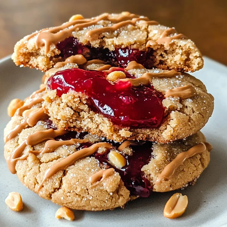 Peanut Butter and Jelly Cookies Recipe