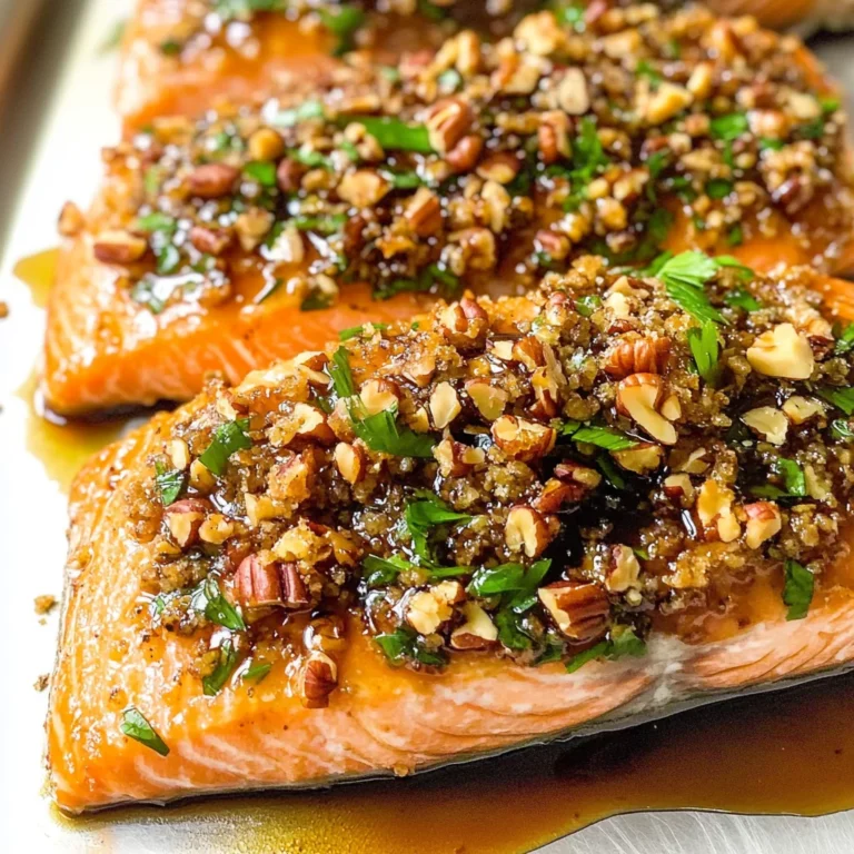 Pecan Crusted Salmon (20 Minutes)