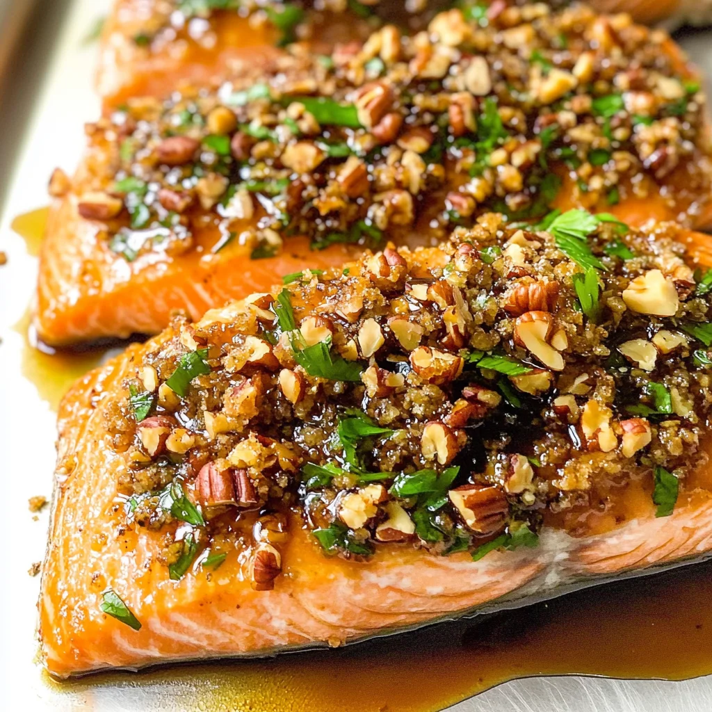Pecan Crusted Salmon (20 Minutes)