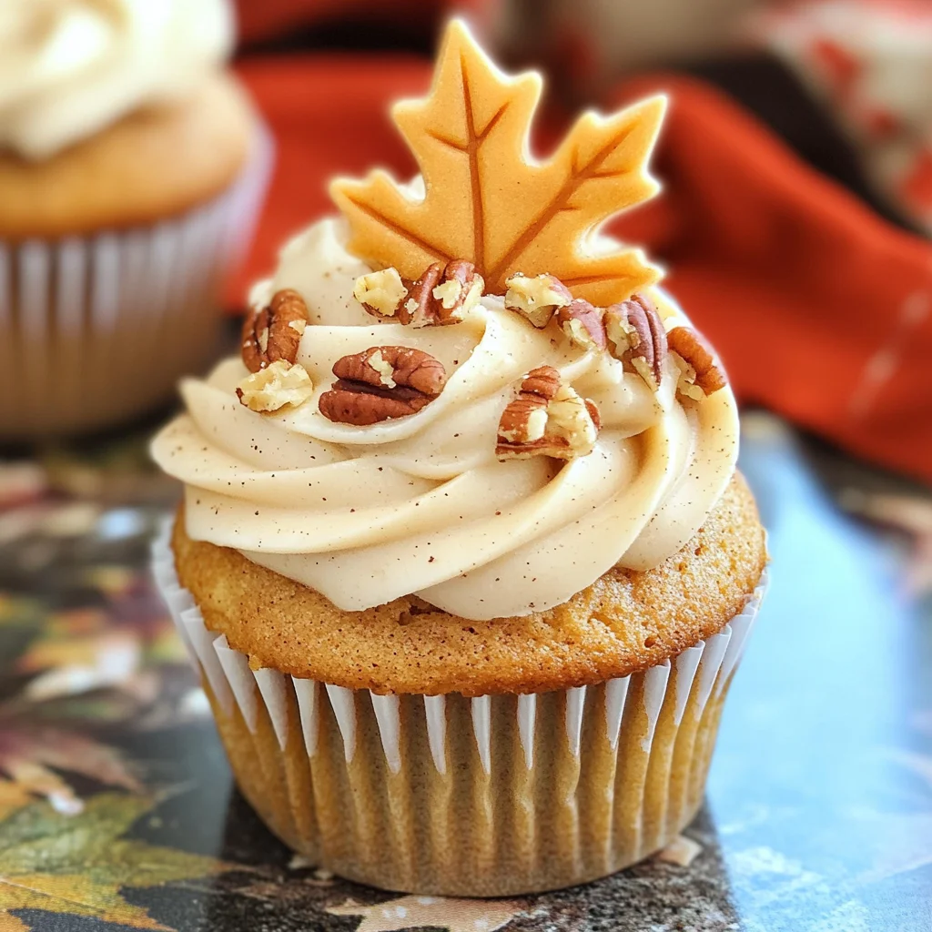 Pecan Pie Cupcakes