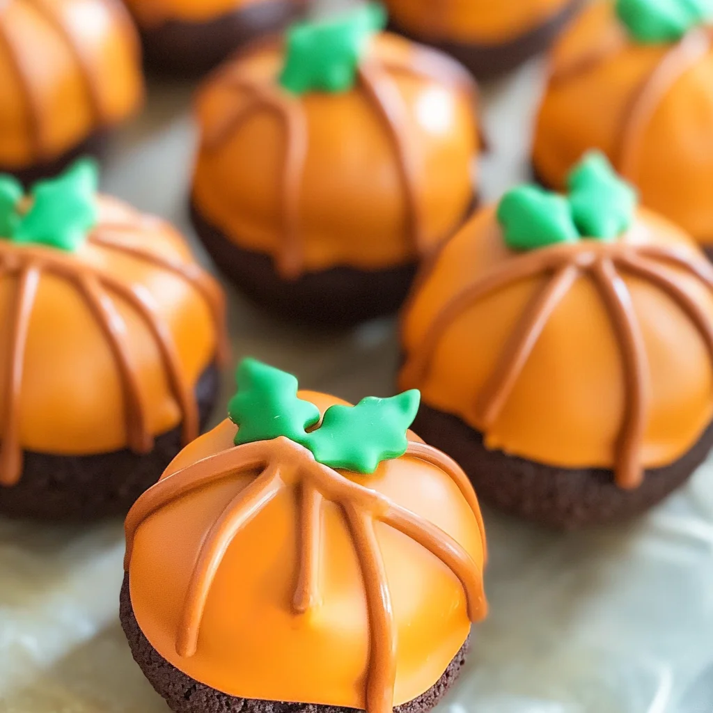 Pumpkin Oreo Balls