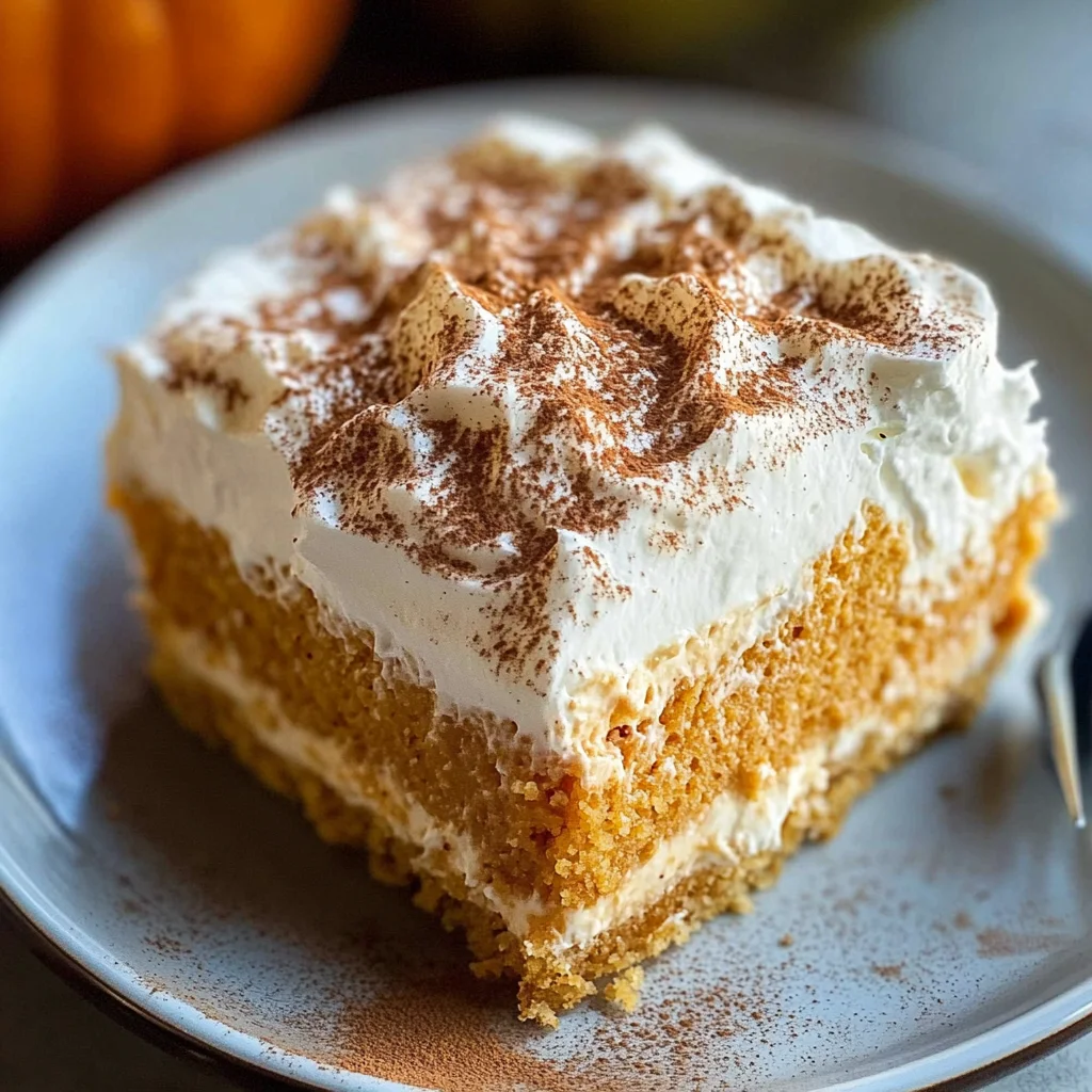 Pumpkin Tres Leches with Cake Mix