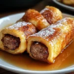 Sausage French Toast Roll-Ups Recipe
