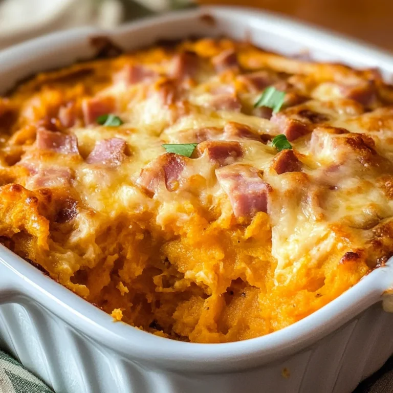 Savory Sweet Potato Casserole Recipe