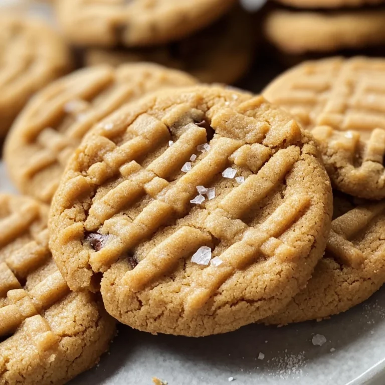 Soft Peanut Butter Cookie Recipe