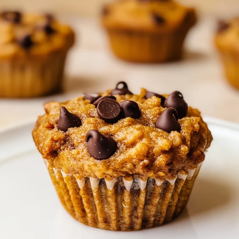 Sweet Potato Chocolate Chip Muffins (gluten-free)