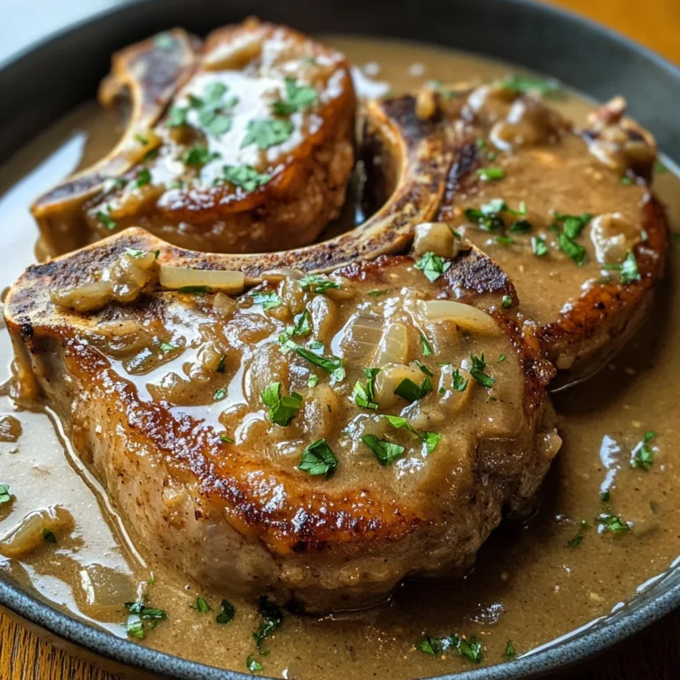 Tender Southern Smothered Pork Chops