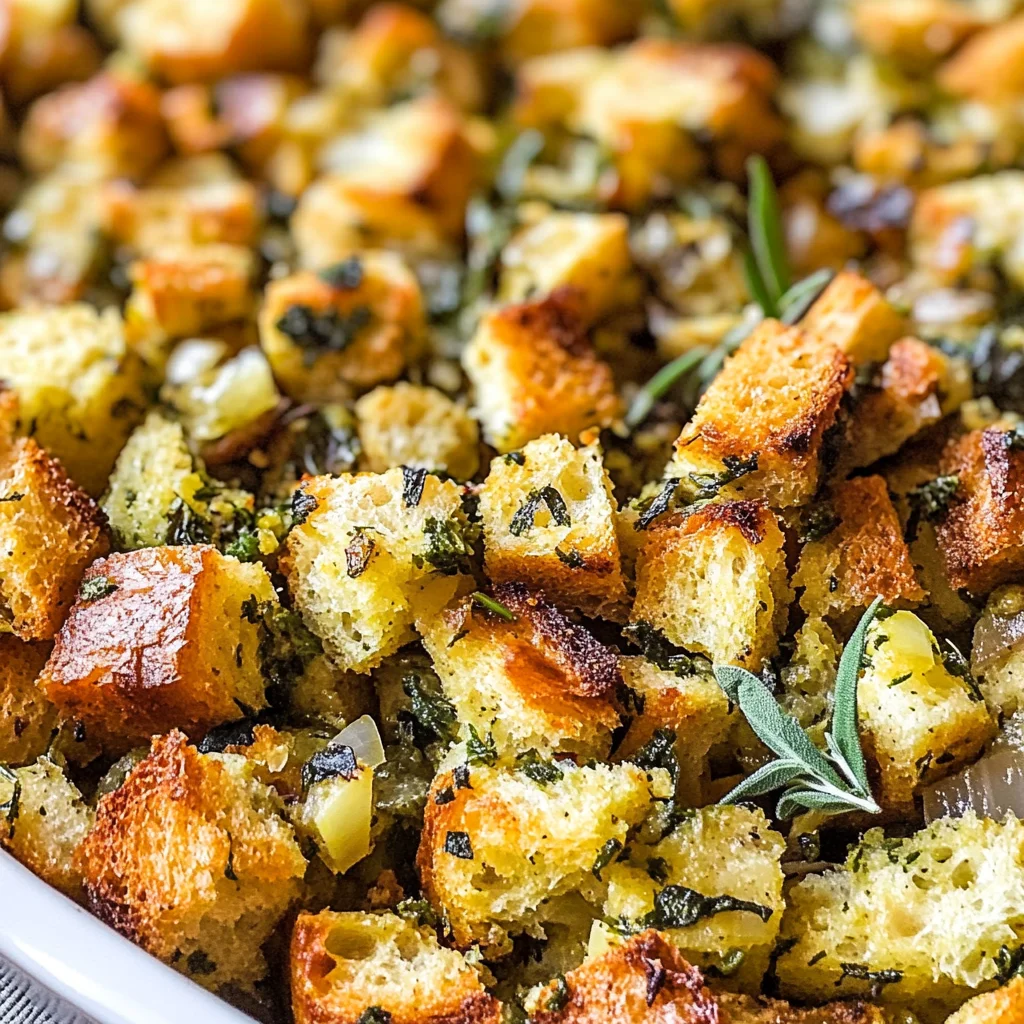 The Best Homemade Stuffing Recipe