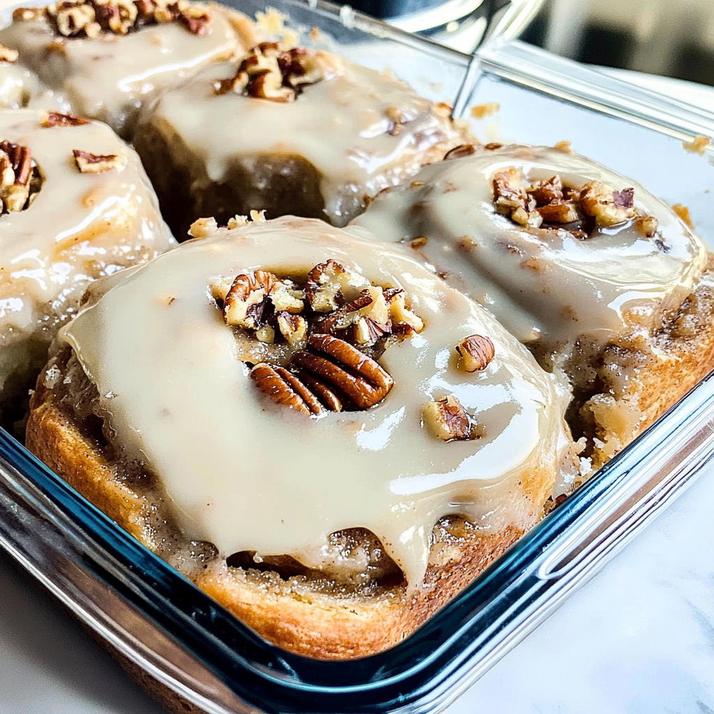 Pecan Pie Cinnamon Rolls