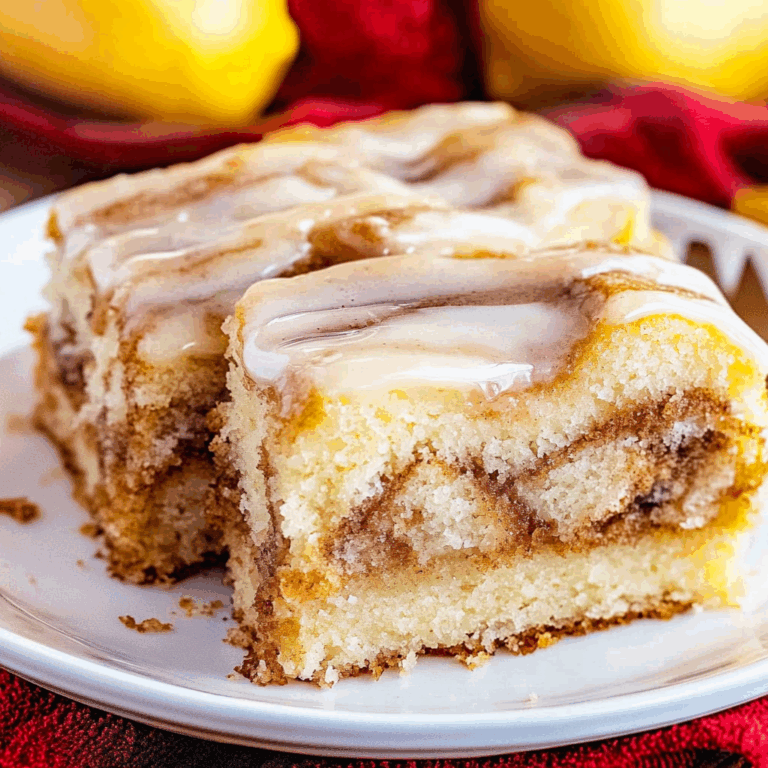 Cinnamon Roll Cake