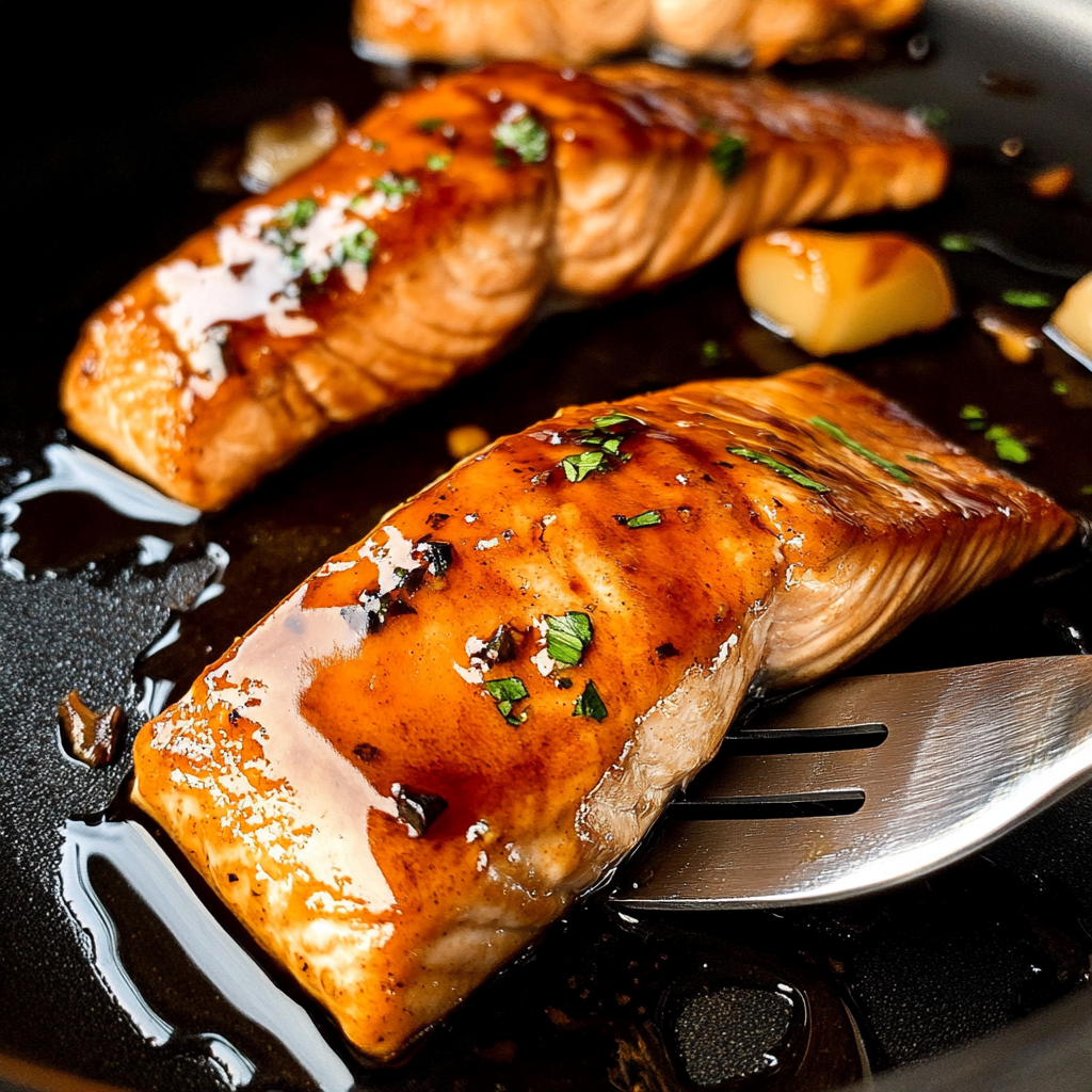 Brown Sugar Glazed Salmon