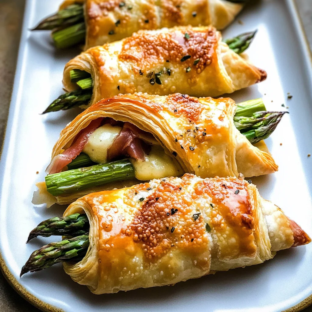 Asparagus Puff Pastry Bundles
