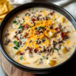 Easy Cheeseburger Soup