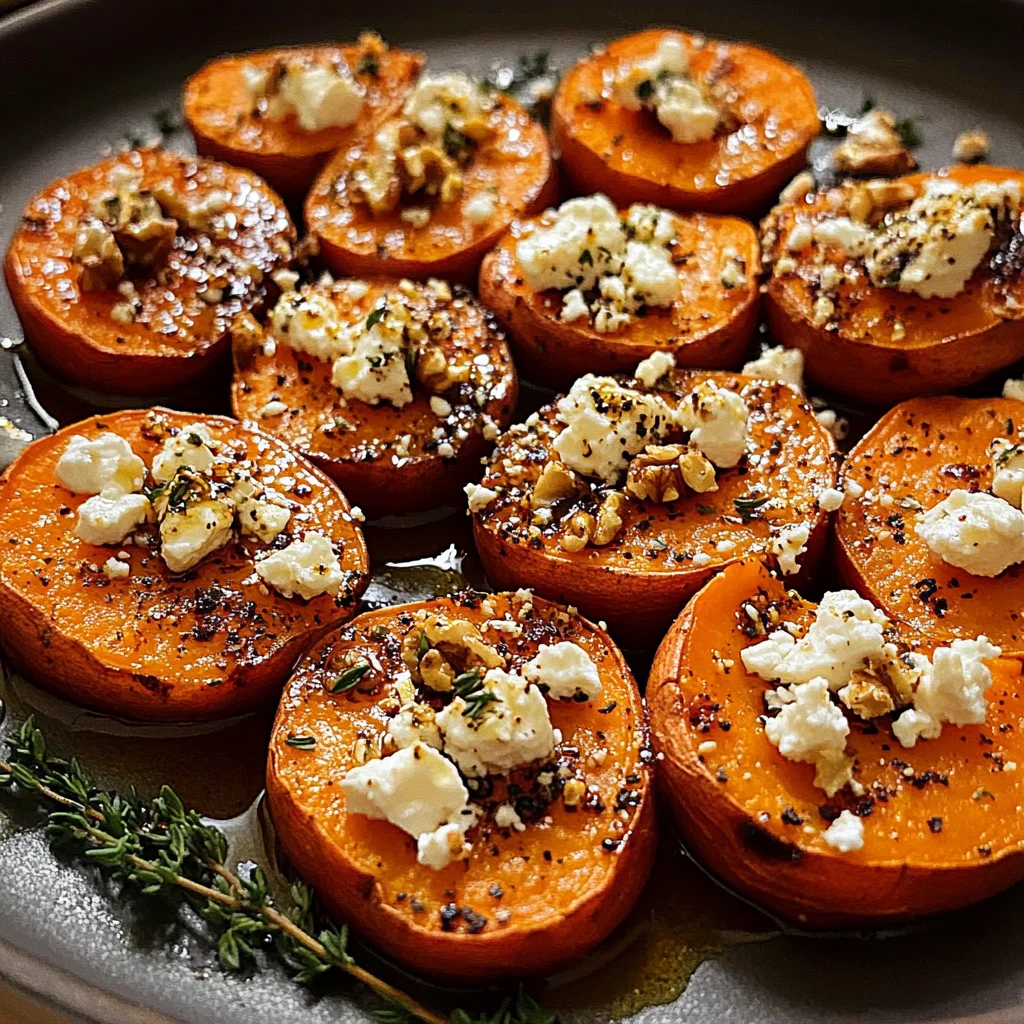 Honey Feta Sweet Potato Rounds: A Delicious & Easy Recipe