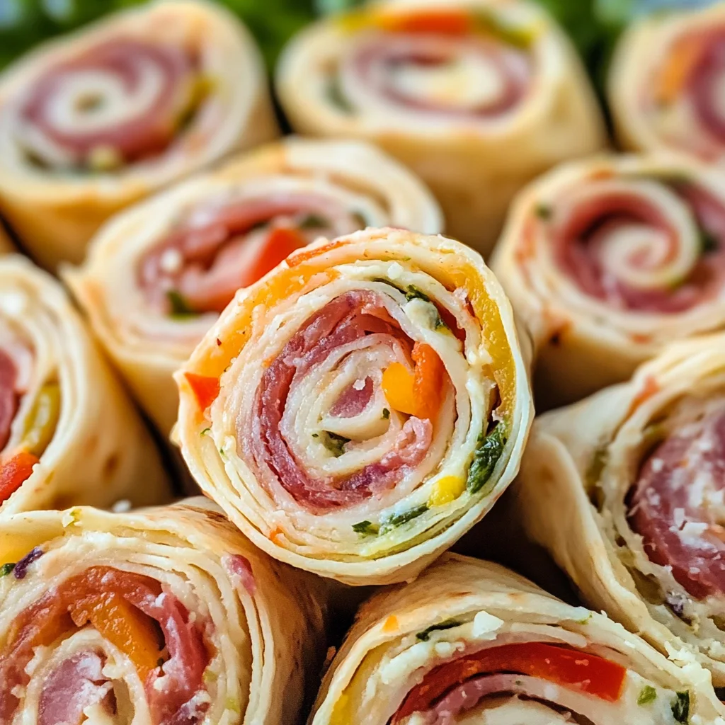 Italian Pinwheel Recipe