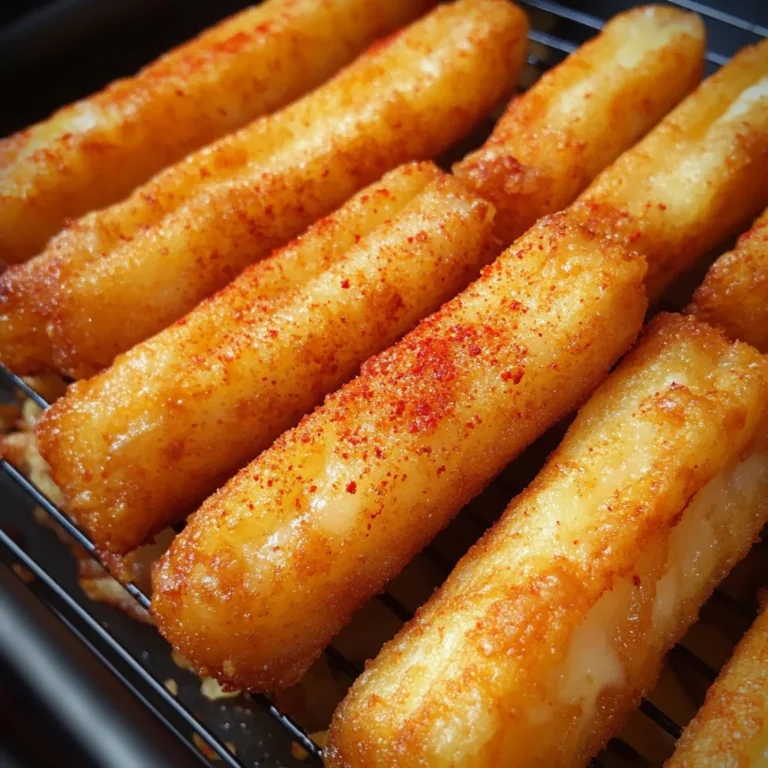 Potato Cheese Sticks