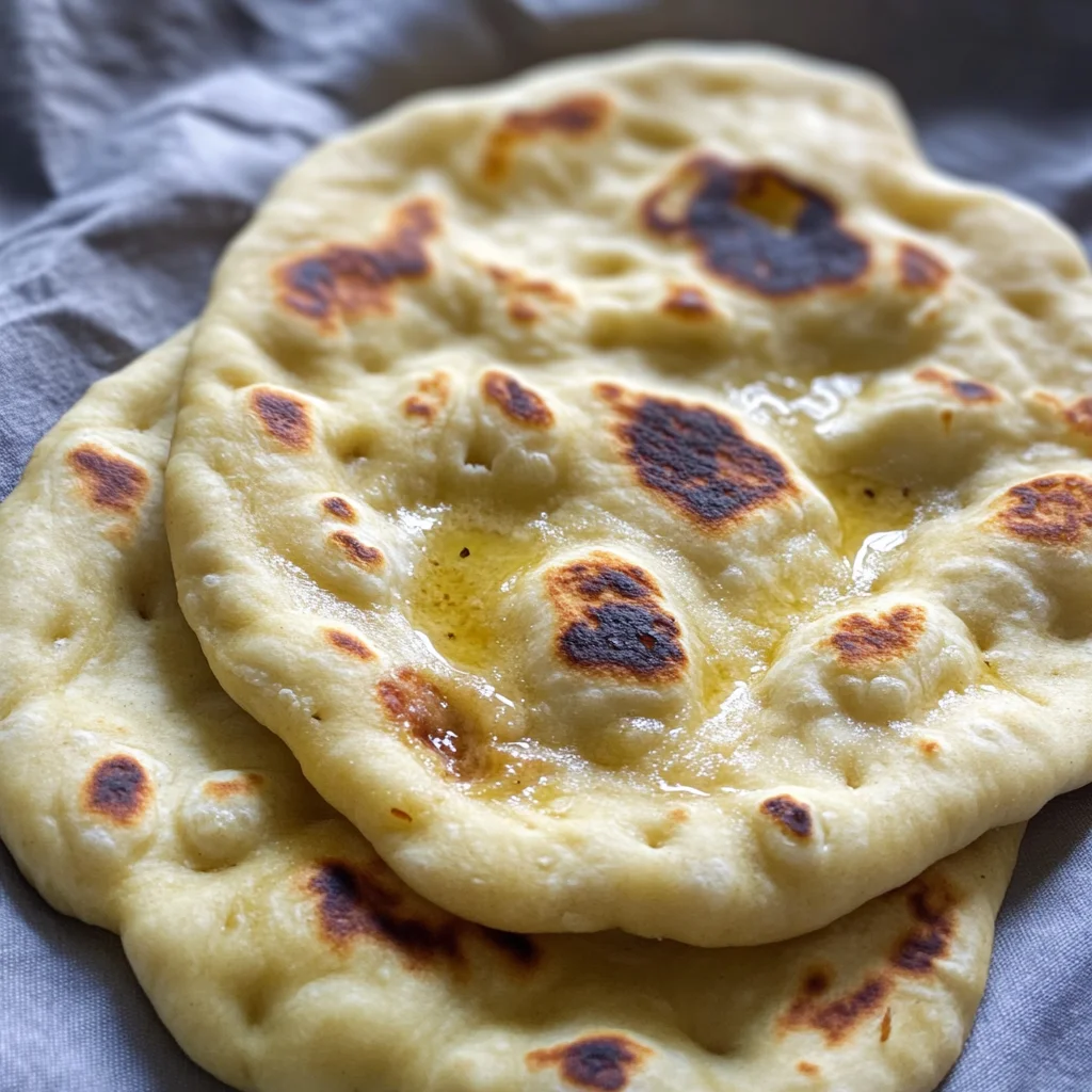 Sourdough Discard Naan