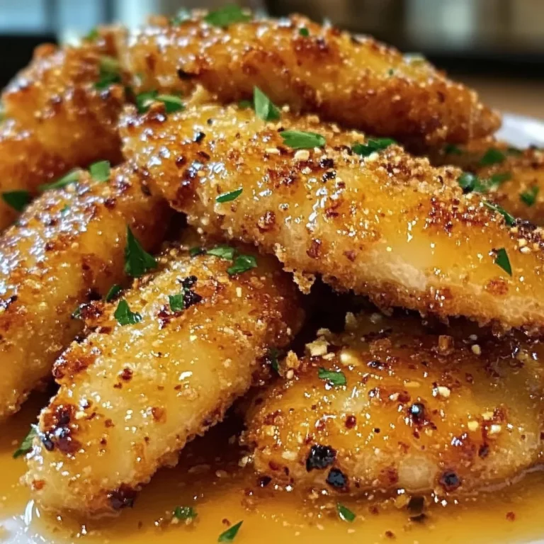 Air Fryer Honey Butter Garlic Chicken Tenders