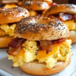 Bagel Breakfast Sliders