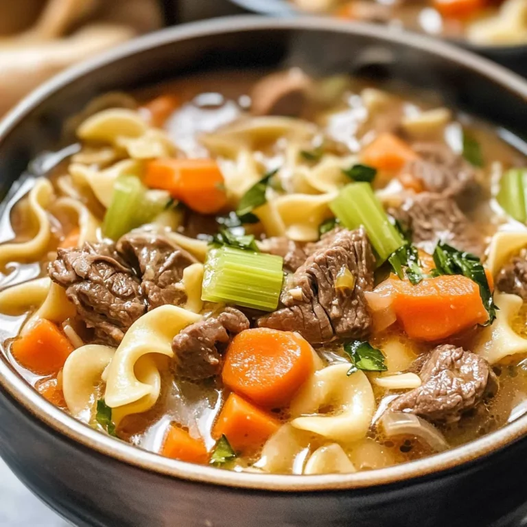 Beef Noodle Soup