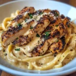 Blackened Cajun Chicken Alfredo