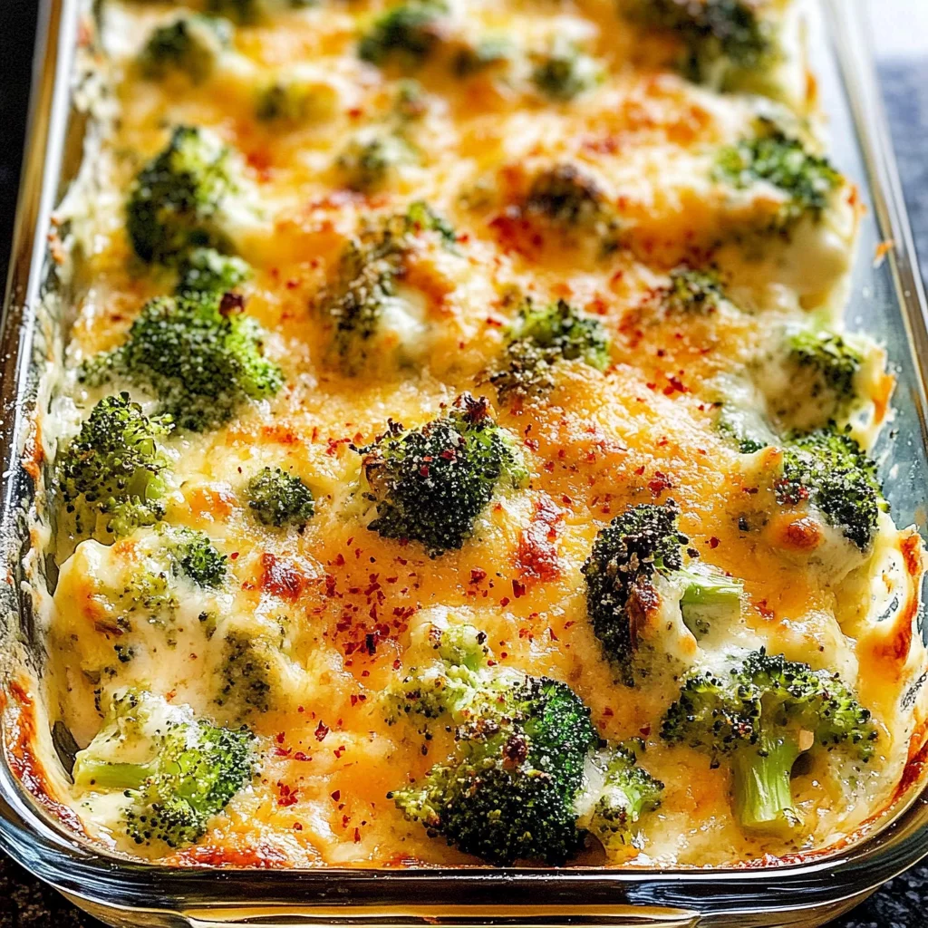 Broccoli Cheese Casserole Recipe