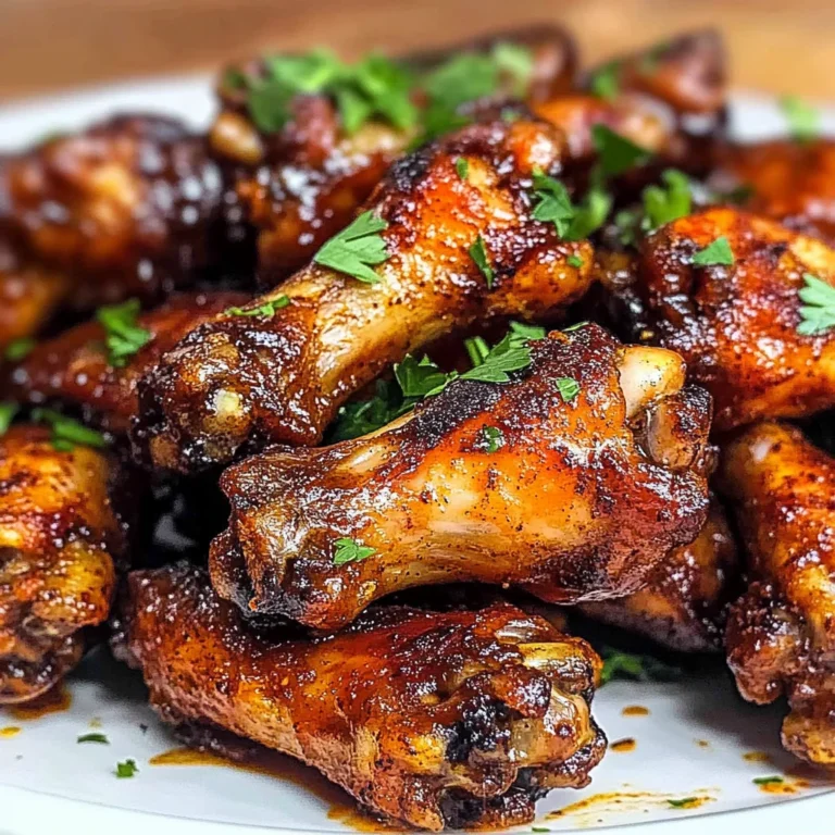 Brown Sugar Cajun Chicken Wings