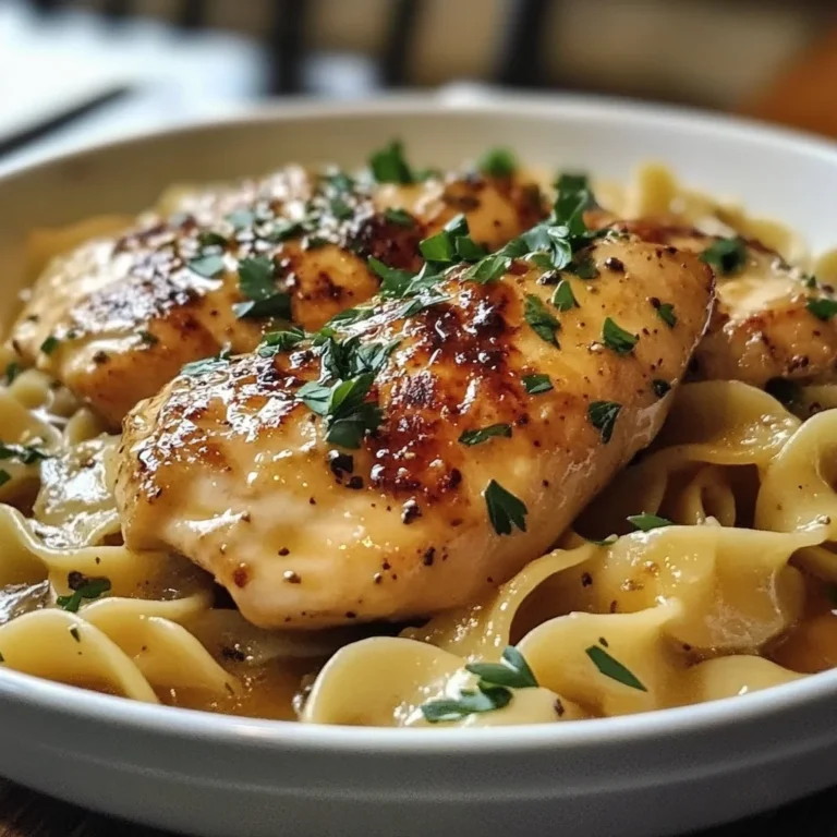 Chicken with Buttered Noodles Recipe