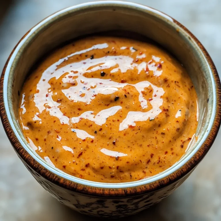 Chipotle Sauce with Garlic and Sour Cream